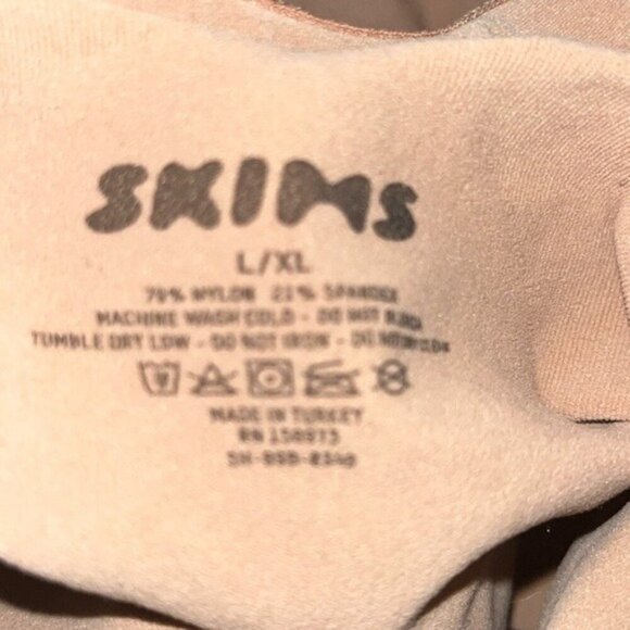 Skims L/XL sculpt brief bodysuit slimming compression Sienna Brown NWOT MSRP 72 - Picture 3 of 8